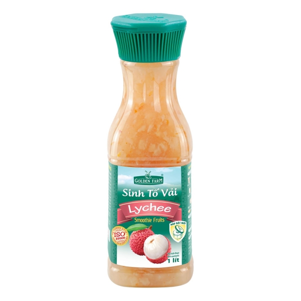 Sinh tố Golden Farm chai 1000ml - VẢI