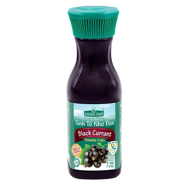 Sinh tố Golden Farm chai 1000ml -Nho