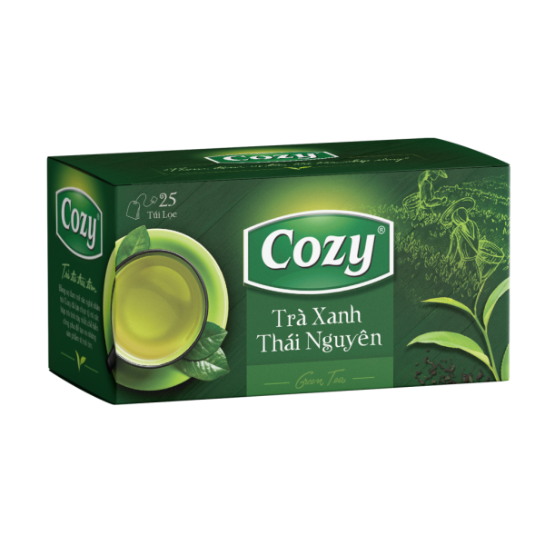 Trà Xanh Thái Nguyên Cozy 50g